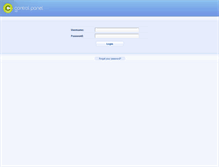 Tablet Screenshot of cp.server263.com